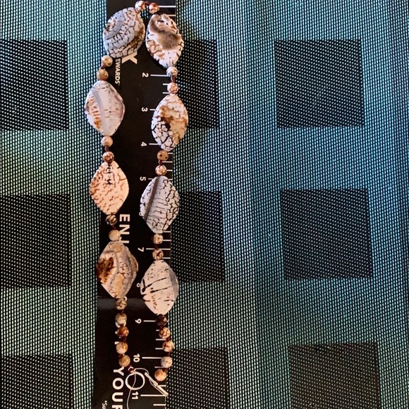New stone necklace,hand crafted - Picture 5 of 8